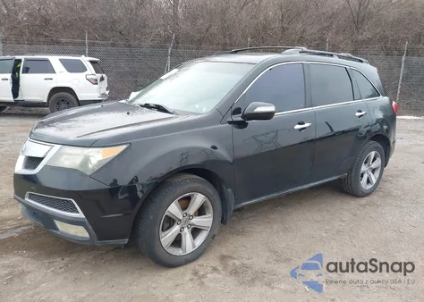 2012 Acura Mdx Technology Package z USA, uszkodzony, nr VIN 2HNYD2H31CH514791